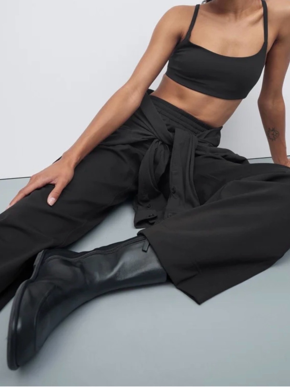 Mid-Rise Straight Leg Luxtreme Pants